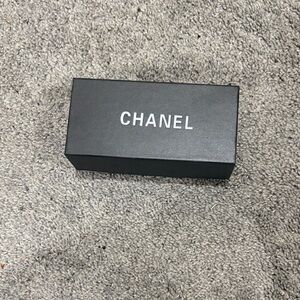 Black CHANEL prescription glasses with frames only
